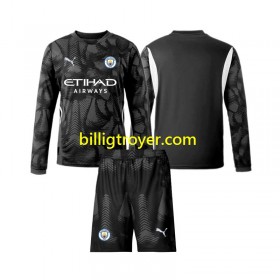 Billige Fotballdrakter Manchester City Keeper Barn Fjerdedraktsett 2024/25 Langermet